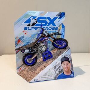SX Supercross – Ryan Villopoto Yamaha #2 Dirt Bike (True Metal 1:10 Scale)